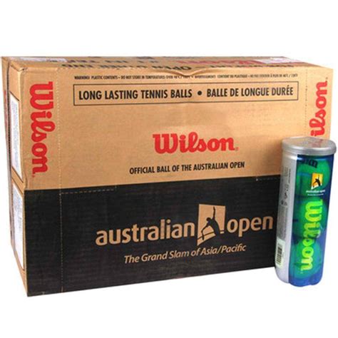 Wilson Australian Open Tennis Ball 24 Cans - Buy on Wilson Australian ...