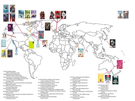 map of books I read in 2020 – cel writes stuff