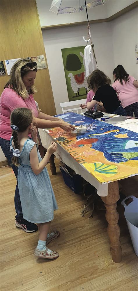 AE Russell-themed Painting Workshop, AEon Community Arts, Lurgan, 6 ...
