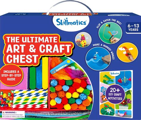Buy Skillmatics Ultimate Art & Craft Kit for Kids - 2000+ Pieces, DIY ...