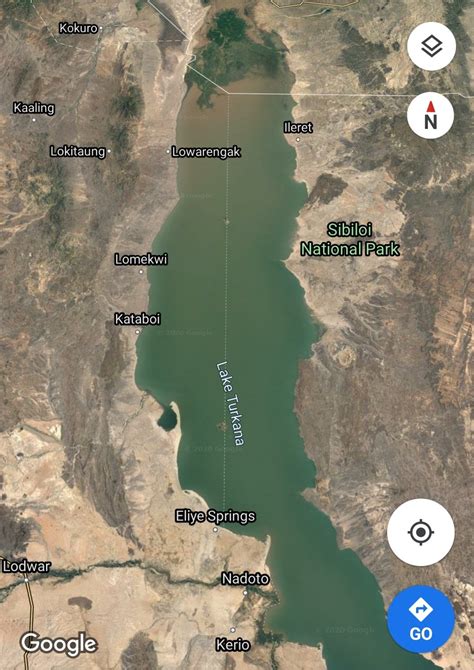 Lake Turkana Map Paleogeography Of Lake Turkana
