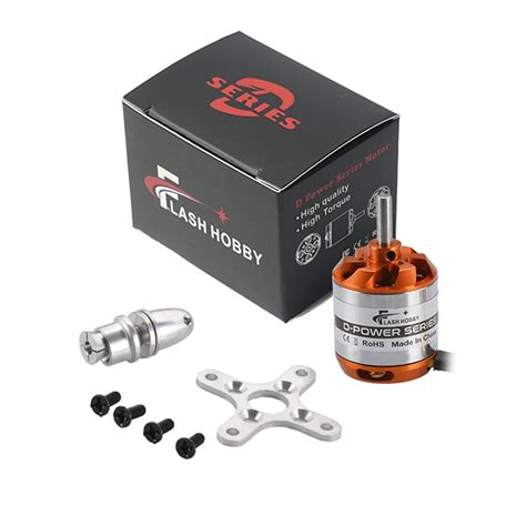 FLASH HOBBY D2836 1500KV 2-4S Brushless Outrunner Motor (1500kv ...
