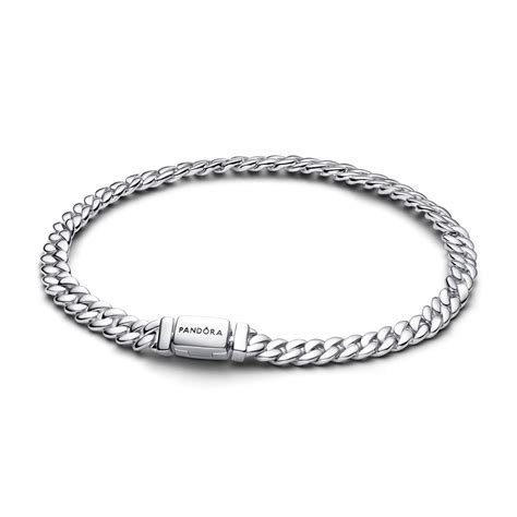 594367C00 | Pandora Timeless Cuban Chain Bracelet 925 Silver