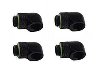 LENX Black Chrome G 1 4 Male to Female 90 Rotary Enhance Multi-Link ...