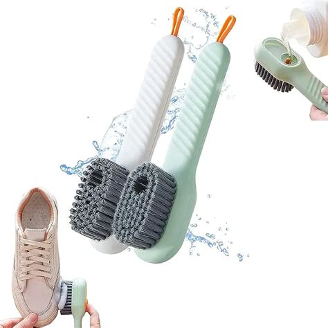Liquid Shoe Cleaning Brush with Soap Dispenser
