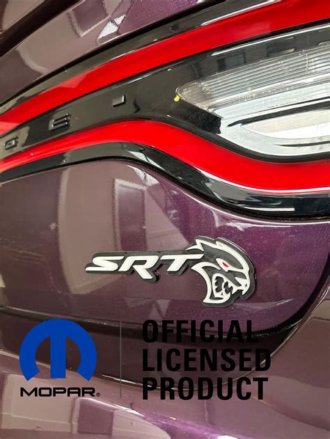 SRT Hellcat trunk badge – Exotic Innovations