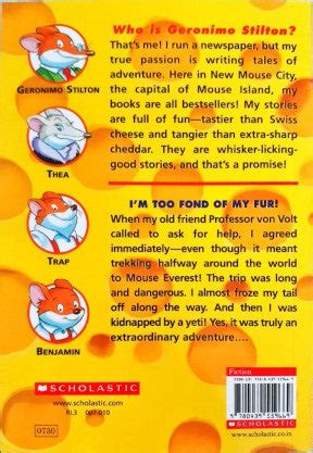 I Am Too Fond Of My Fur : Geronimo Stilton 4 – Books and You