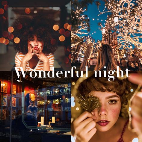 Lightroom Presets, Mobile Presets, Wonderful Night Presets Bundle ...