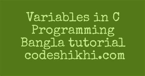 C Programming Bangla Tutorial Beginners 的图像结果