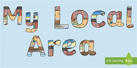 My Local Area Words 的图像结果