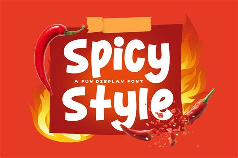 Spicy Style Windows font - free for Personal