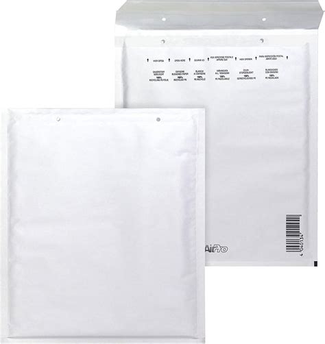 Amazon.com : AirPro Bubble Wrap Envelope W20 (350 x 470 mm) weiß ...
