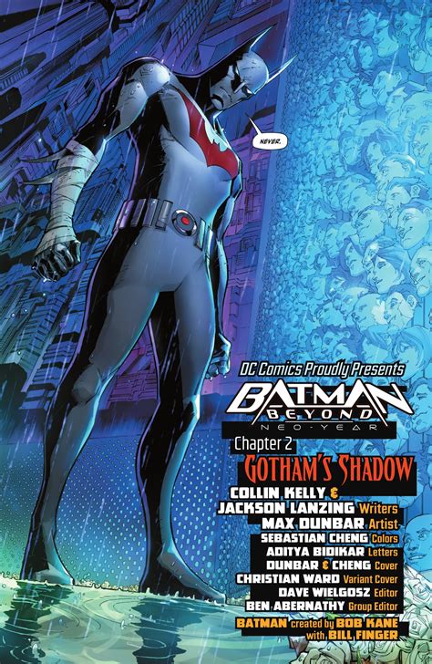Read online Batman Beyond: Neo-Year comic - Issue #2