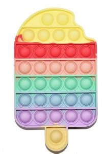 JD FRESH Pop it Fidget Toys | Simple dimple Rainbow pop it Fidget Kids ...