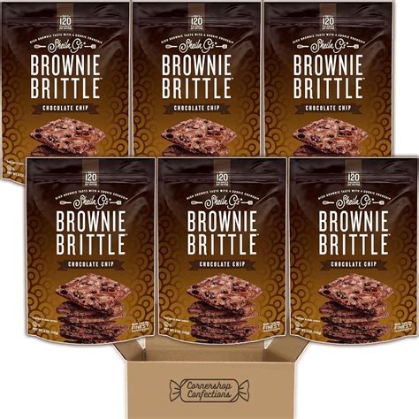 Amazon.com: Sheila G's Brownie Brittle 6 Bag Blondie Variety Pack - 3 ...