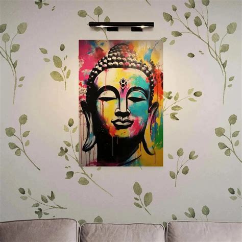 Nirvana Poster : Abstract Buddha Poster 24x36 from ZenArtBliss.com ...
