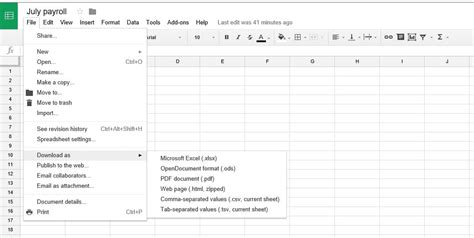Google Spreadsheet Tutorial 的图像结果