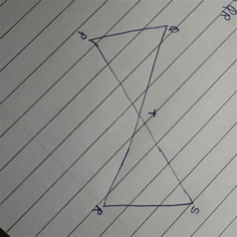 Find the length of TS if PT=6cm PQ||RS and T is the mid point of QR ...