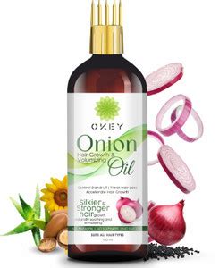 Okey Onion Hair Oil for Hair Growth with Onion & Black Seed for Hair ...