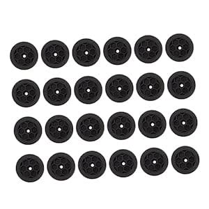 DIYEAH 24pcs Amplifier Feet Pads Shock-Absorbing Isolation Feet for ...