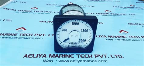 Westinghouse kp-241 megawatts meter 0-2000 – Aeliya Marine Tech