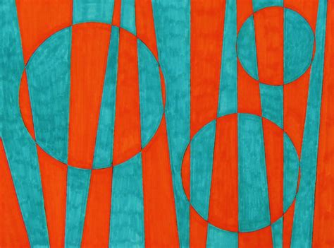 Image result for Complementary Color Op Art