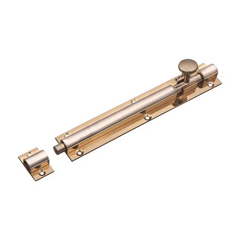 Heavy Brass Tower Bolts Finish GP Size 8 inch - IPSA