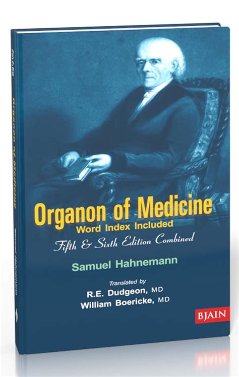 Organon of Medicine 5th & 6th Edition with Word Index | Hahnemann