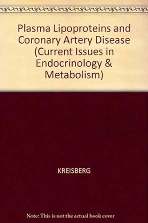 Buy Plasma Lipoproteins (Current Issues in Endocrinology & Metabolism ...