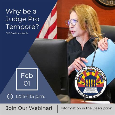 Please join us for a panel discussion with court leadership and ...