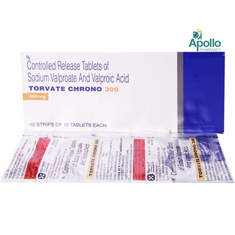 Torvate Chrono 300 Tablet | Uses, Side Effects, Price | Apollo Pharmacy
