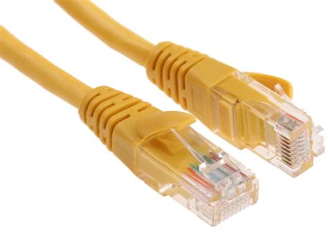 CR503NB1CJN Decelect | Decelect, 1m Cat5e, Yellow RJ45 to Male RJ45 ...