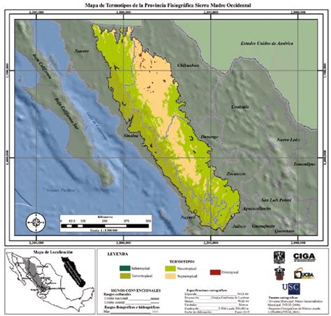 Sierra Madre Mapa | Mapa