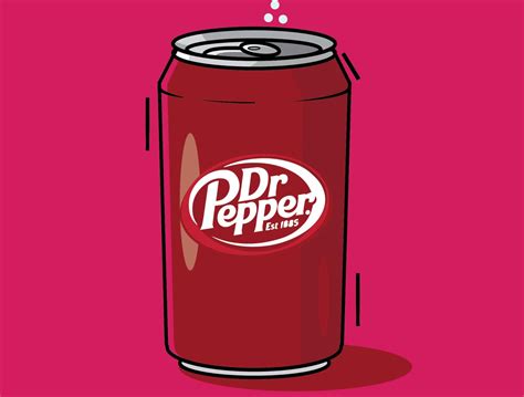 Dr Pepper Drawing Can at Rodney Hickman blog