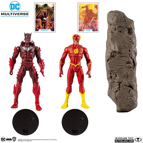 McFarlane Toys DC Multiverse Earth -52 Batman (Red Death) and The Flash ...