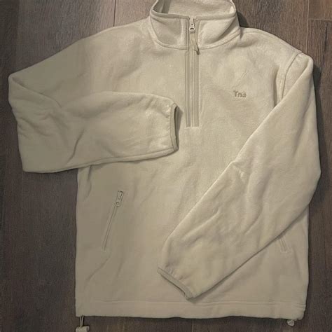 TNA QUARTER ZIP FLEECE ARITZIA size: XXS #tna... - Depop