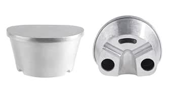 2 Pieces De~n~tal Aluminum Duplicating Flasks Dental Lab Equipment JT ...