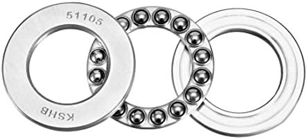 INVENTO 1Pcs 51105 25mm Axial Thrust Ball Bearing 25x42x11mm Single ...