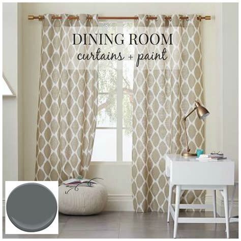 Dining Room Curtains - Home Interior Design