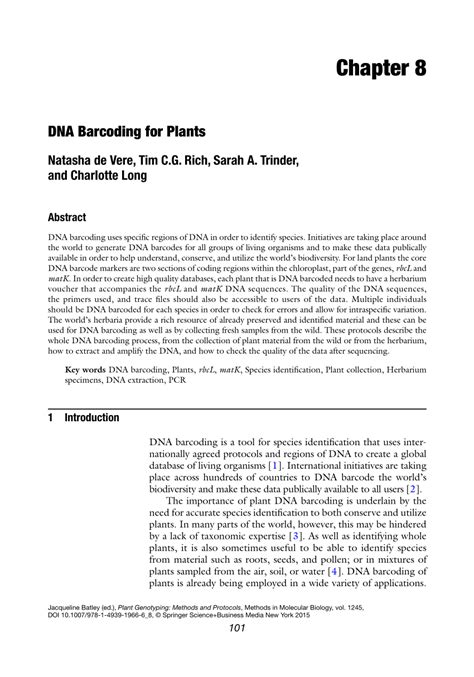 Image result for DNA Barcoding Plants