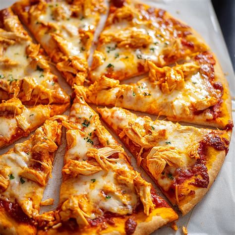 Buffalo-Style Chicken Pizza Recipe