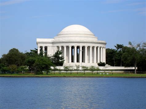 Download Jefferson Memorial Side View Wallpaper | Wallpapers.com