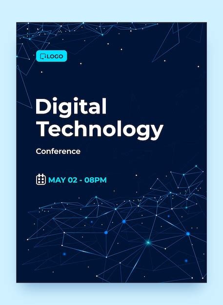 Digital Tech Algorithm Poster 的图像结果