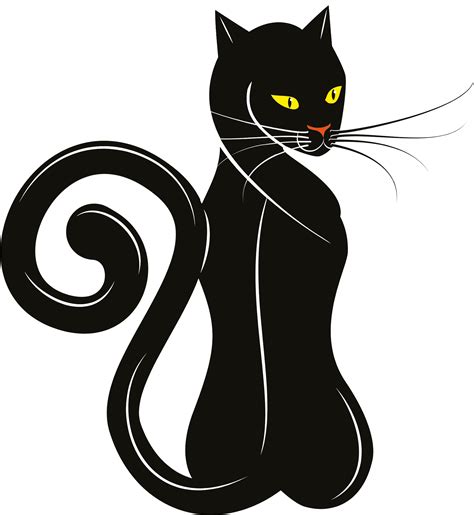 Black Cat Silhouette Clip Art