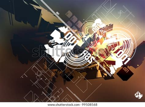 Vector Abstract Technology Background MP4 的图像结果