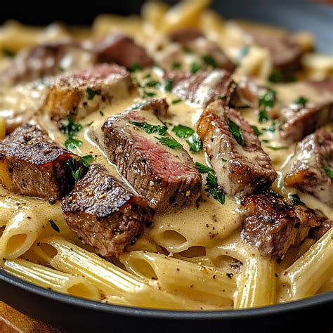 Best Creamy Steak and Pasta Dinner – Rich, Flavorful, and Easy to Make ...