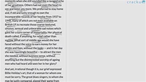 [Video] Why will Billie Holiday survive many who receive longer ...