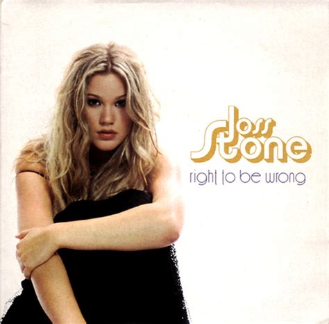 【7"】JOSS STONE/ right to be wrong (EMI) | RECORD SHOP NAKA by nakareco2
