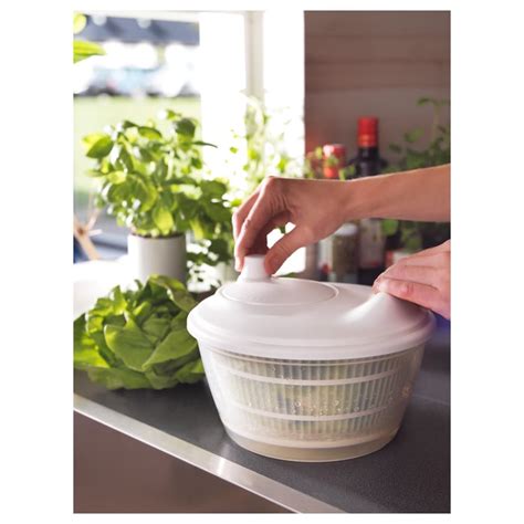 UPPFYLLD salad spinner, white - IKEA