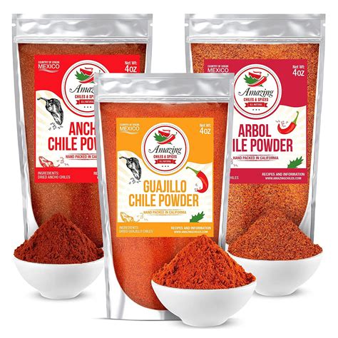 Chile Powders — Amazing Chiles and Spices